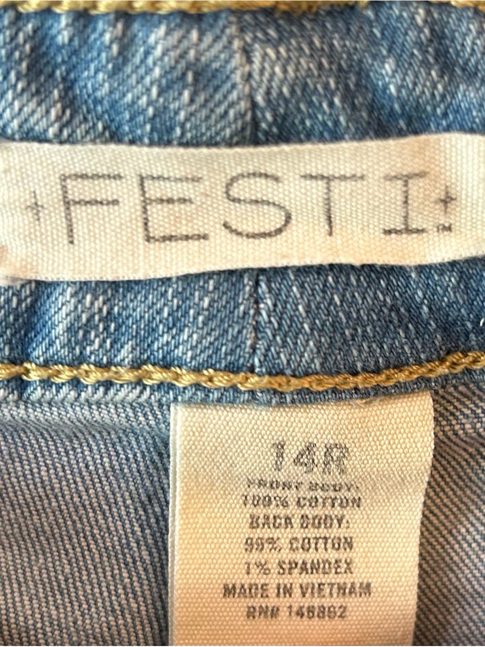 Festi Torrid Light Blue Wide Leg Women's Jeans Size 14 - Picture 3 of 6